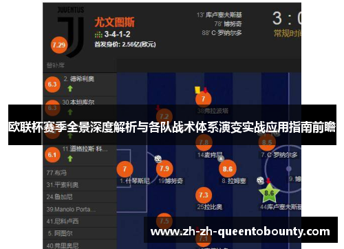 欧联杯赛季全景深度解析与各队战术体系演变实战应用指南前瞻 欧联杯赛季全景深度解析与各队战术体系演变实战应用指南前瞻